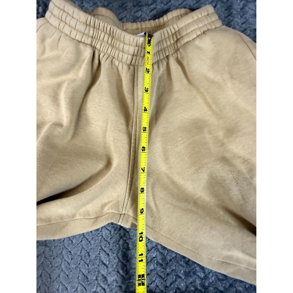 Champion Sweatpants Boys Large 14/16 Tan Graphic Logo Fleece Lined High Rise - Picture 6 of 9